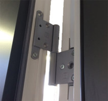 180⁰ gångjärn för branddörr